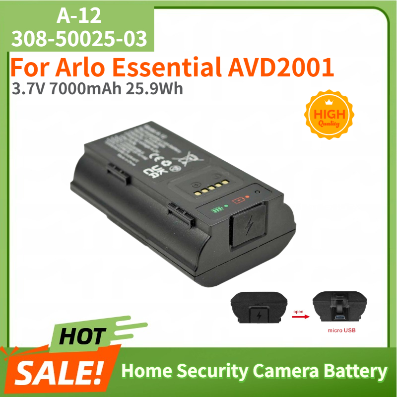 Home Security Arlo - 100% Nowa, wysokiej jakości bateria do