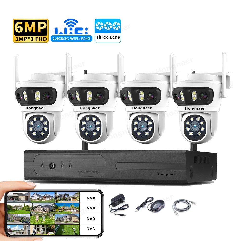Home Security Wireless Cameras - Zestaw kamer bezpieczeństwa do monitoringu domu