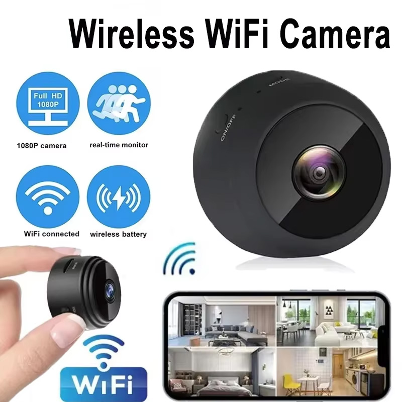 Home Security Wireless Cameras - Nowa kamera A9 WiFi 1080p HD