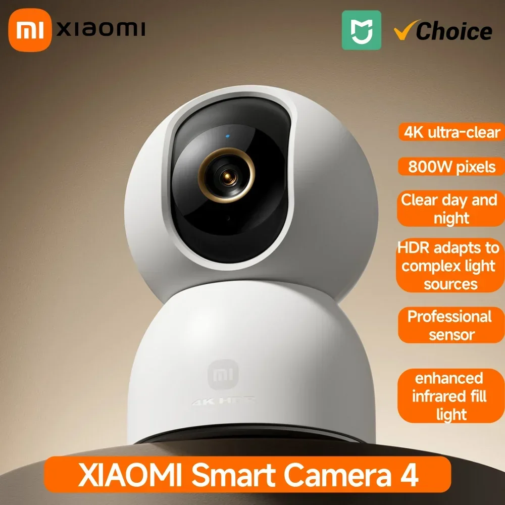 Home Security Camera 360 Xiaomi - Nowa inteligentna kamera Xiaomi 4, Wi-Fi