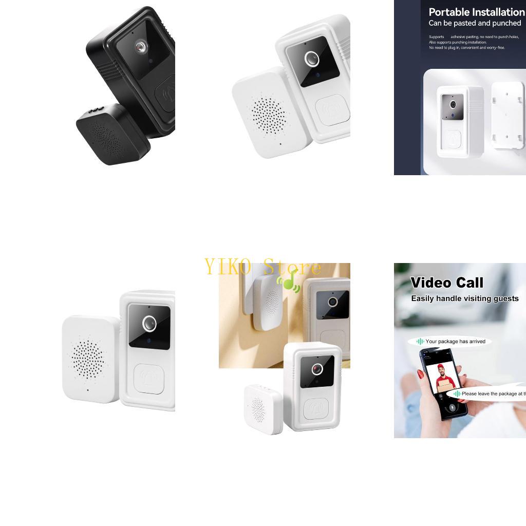 Home Security Video Systems - Bezprzewodowy dzwonek wideo K32C Dwukierunkowy domofon