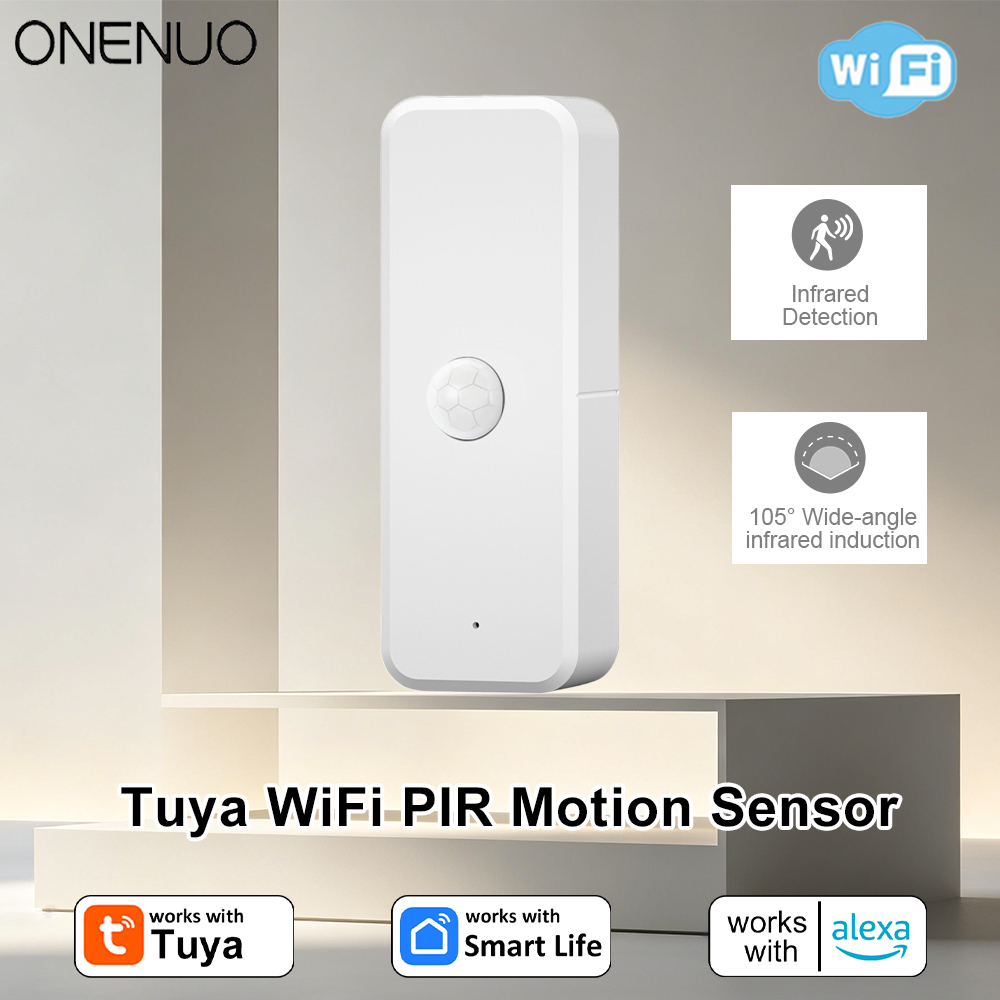 Home Security Gadgets - Nowy czujnik ruchu PIR WiFi Tuya,