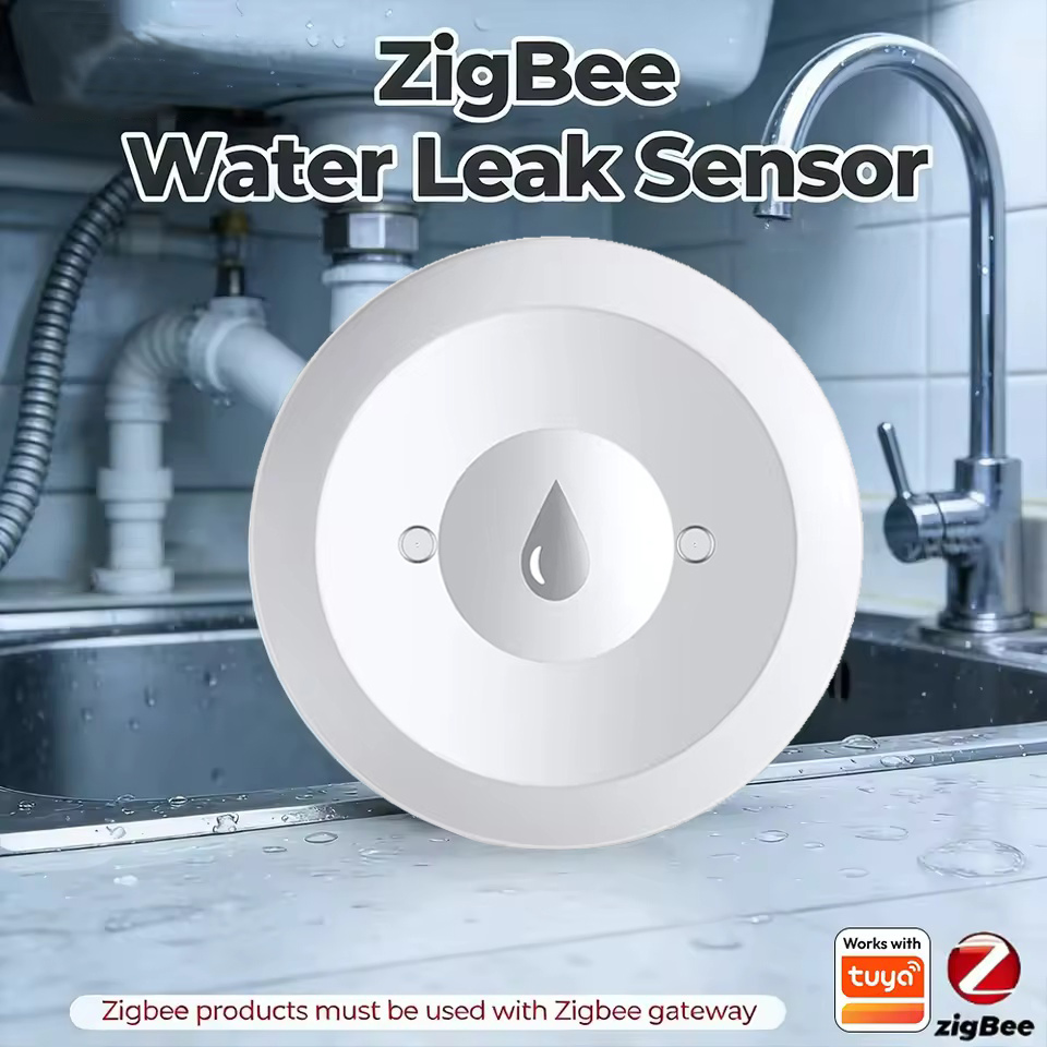 Home Security Network - Inteligentny czujnik wycieku wody ZigBee, detektor