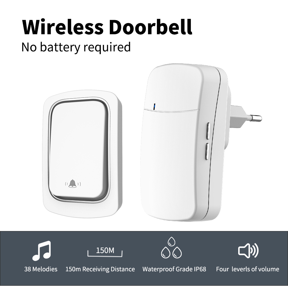 Home Security Uk - Bezprzewodowy dzwonek powitalny do domowego systemu