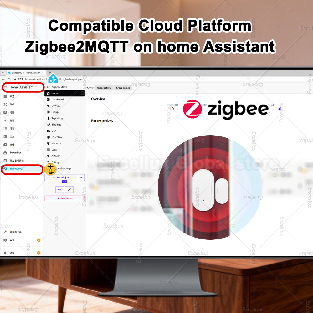 Zigbee 3.0 czujnik okna drzwi  – Window Alarm Sensor recenzja i cena