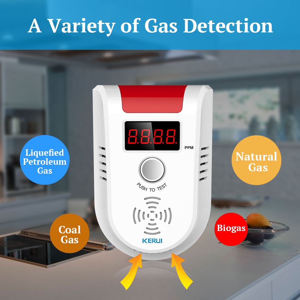 KERUI GD13 detektor gazu LPG A – Home Security Gadgets recenzja i cena