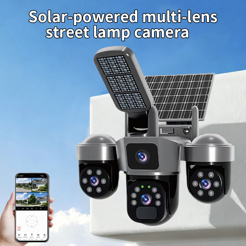 Kamera 6MP V380 APP zasilana e – Home Security Flood Lights recenzja i cena