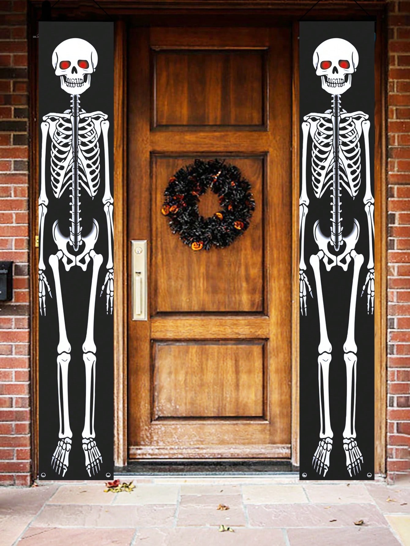 2 szt. Halloweenowy straszny b – Home Security Yard Sign recenzja i cena