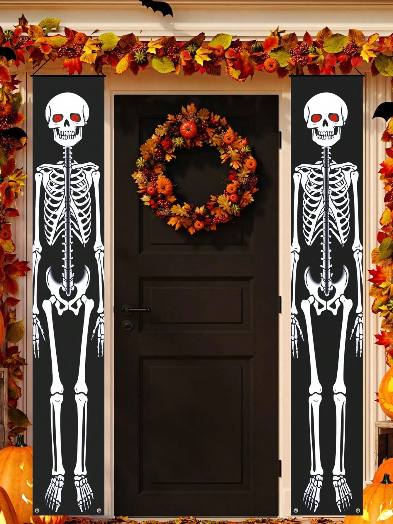 2 szt. Halloweenowy straszny b – Home Security Yard Sign recenzja i cena
