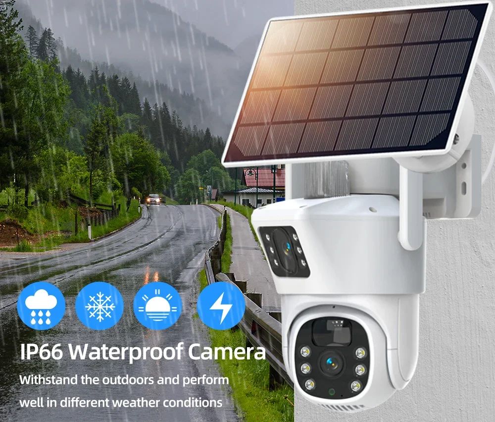 4K 8MP podwójny obiektyw Syste – Home Security Kit With Camera recenzja i cena