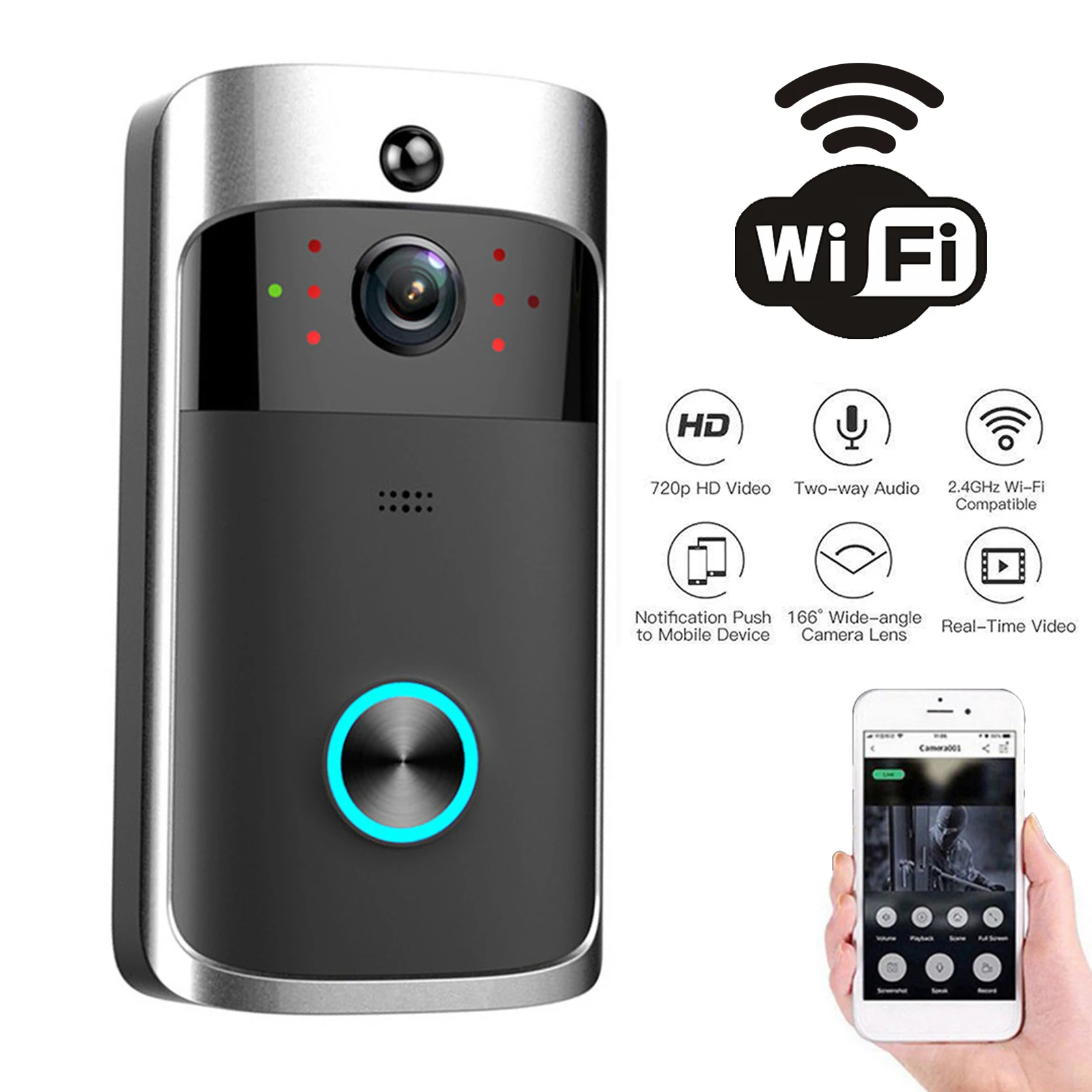 Nowy dzwonek wideo V5 z 2026 r – Home Security Lidar recenzja i cena