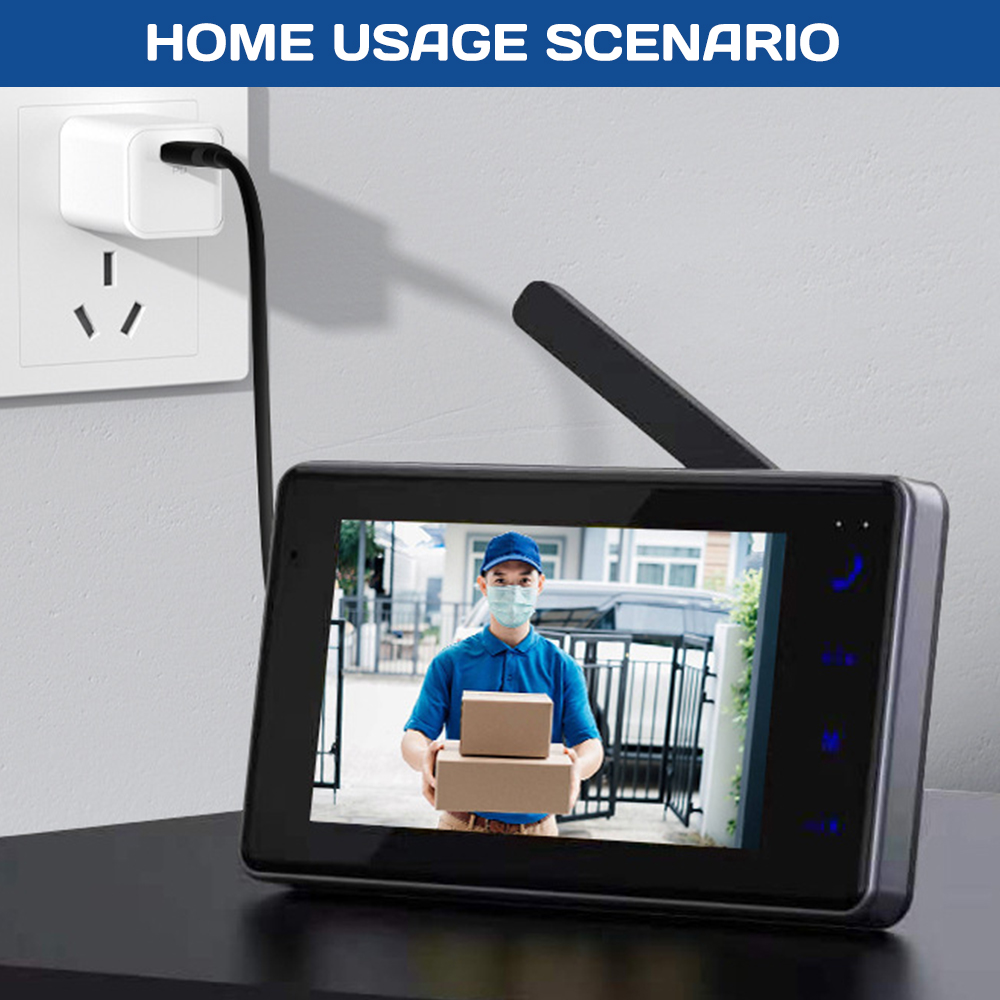 Bezprzewodowy wizjer wideo z e – Home Security Video Systems recenzja i cena
