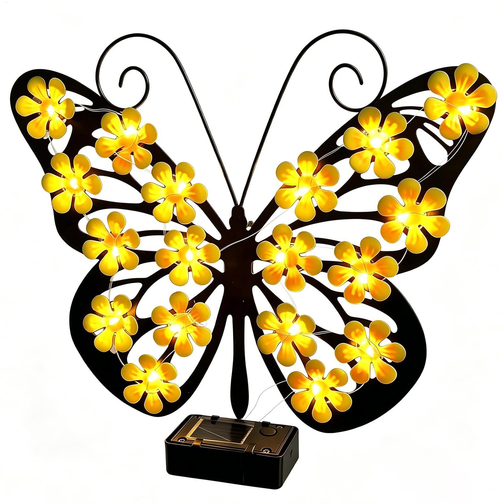 Solarne lampki ogrodowe, metal – Home Security Yard Sign recenzja i cena