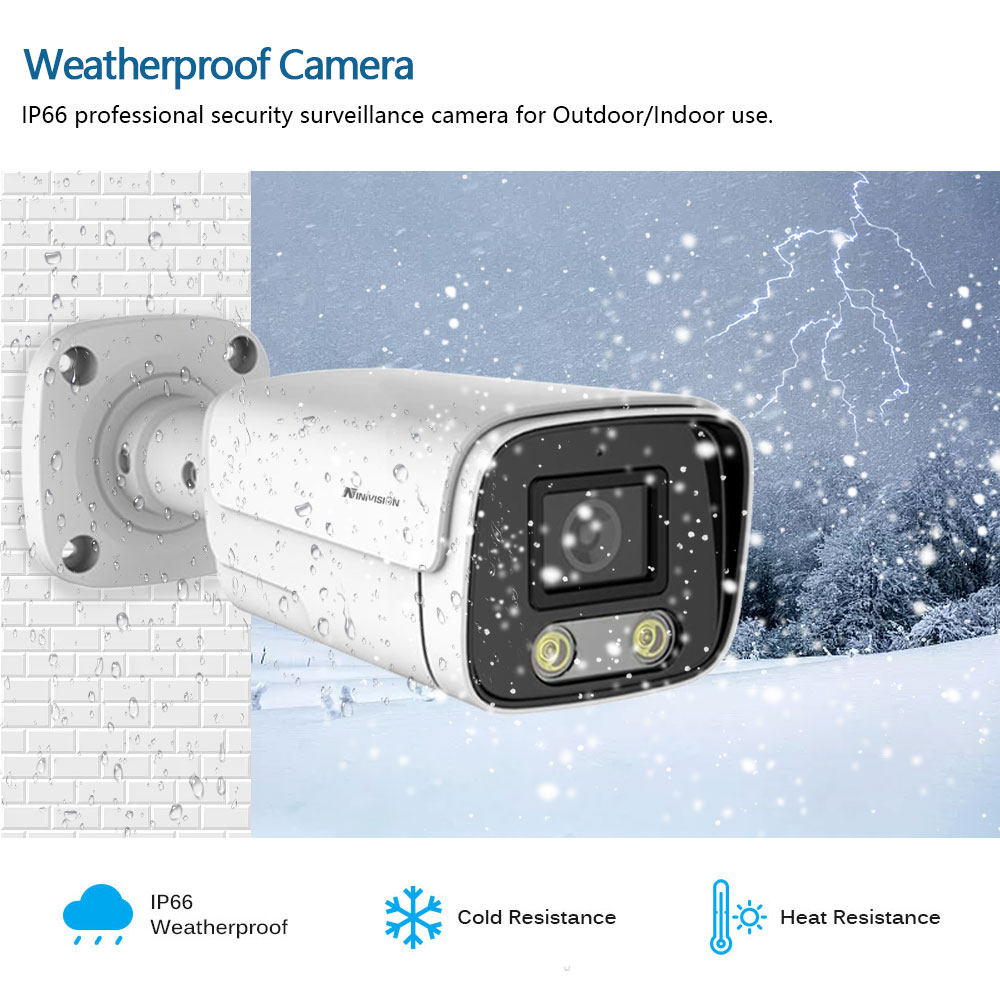 10CH 8MP HD monitoring POE kam – Home Security Kit With Camera recenzja i cena