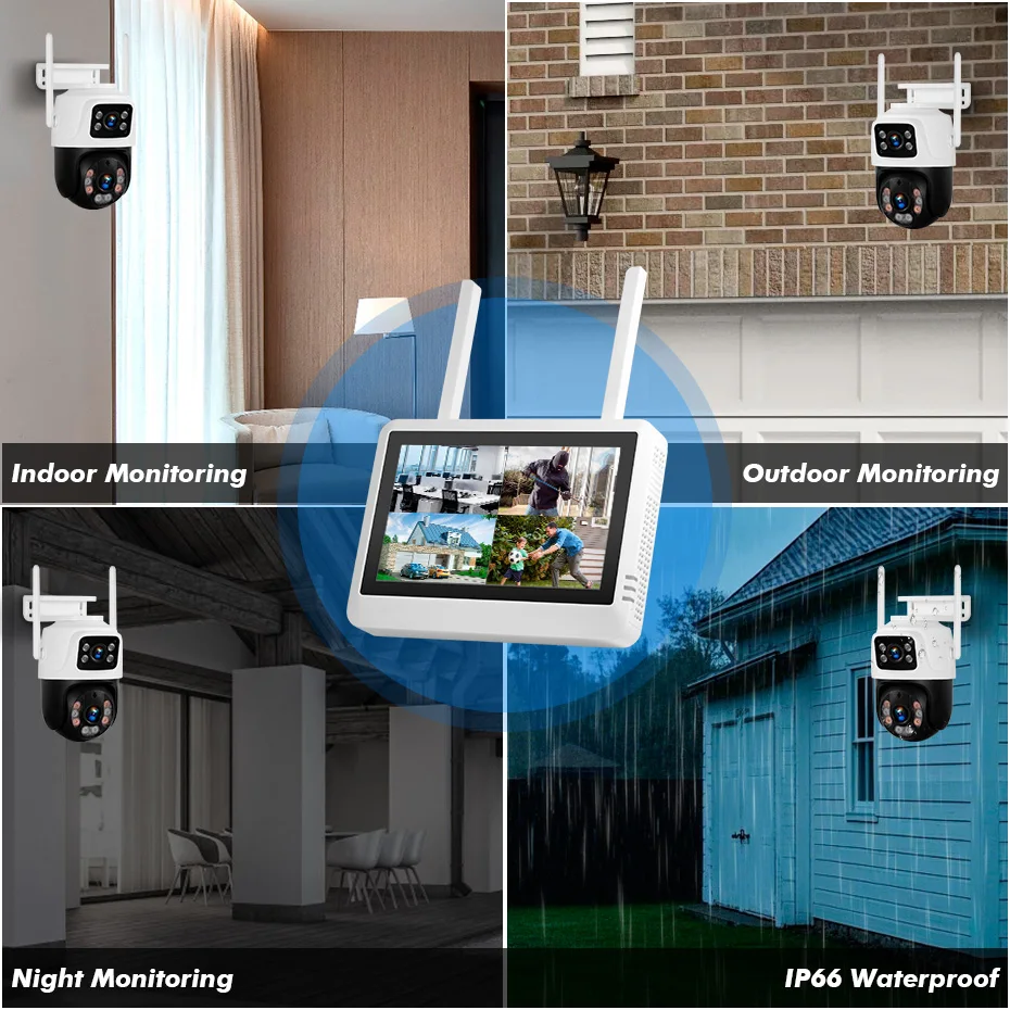 FUERS 8-kanałowy Bezprzewodowy – Home Security Video Systems recenzja i cena