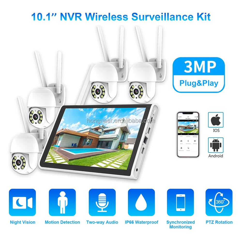 Zestaw Bezprzewodowego Systemu – Home Security Wireless Cameras recenzja i cena