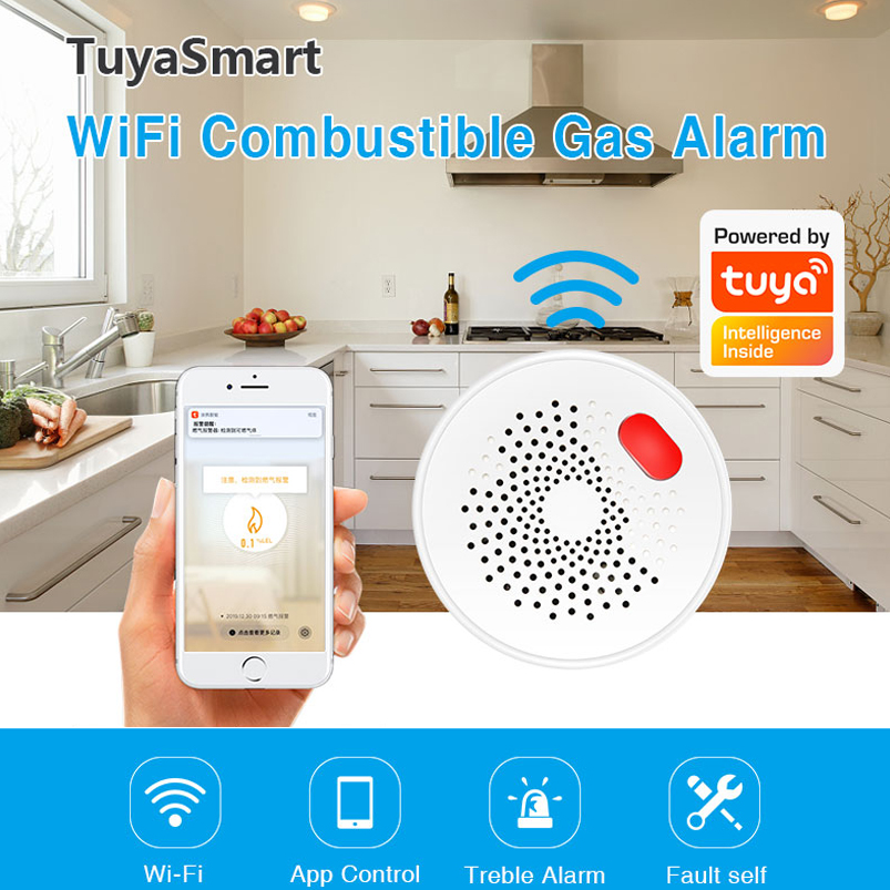 Czujnik gazu ziemnego Tuya Sma – Home Security Gadgets recenzja i cena