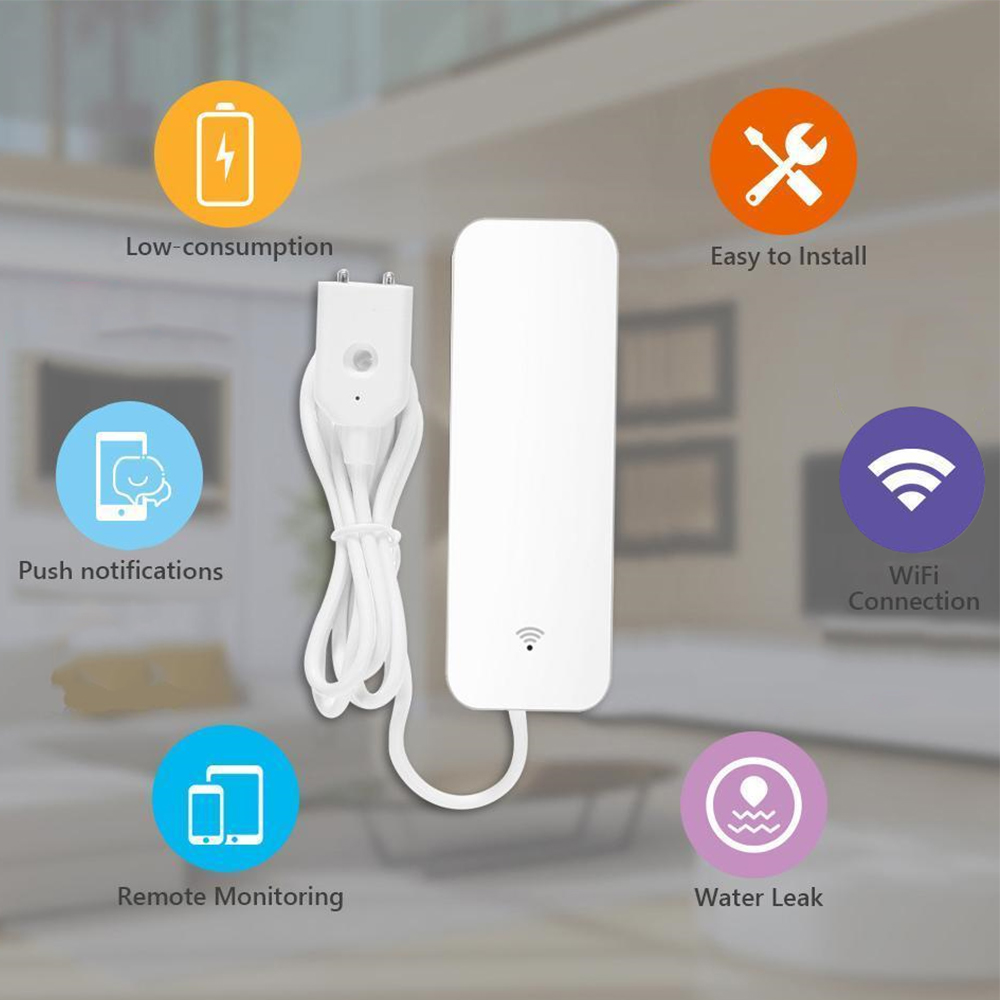 Tuya WiFi czujnik wycieku wody – Home Security Gadgets recenzja i cena