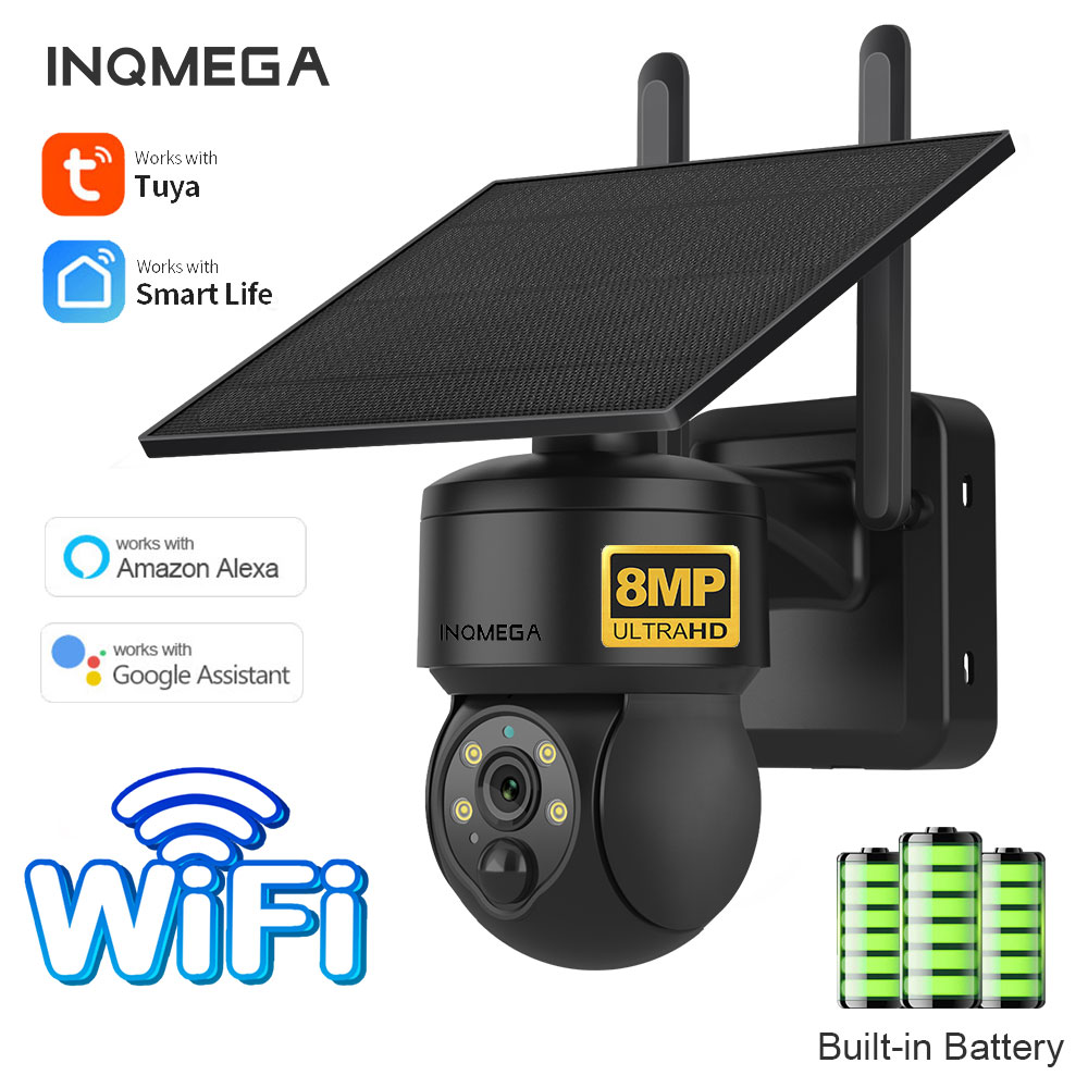 INQMEGA 8MP TUYA Kamera solarn – Home Security Network recenzja i cena