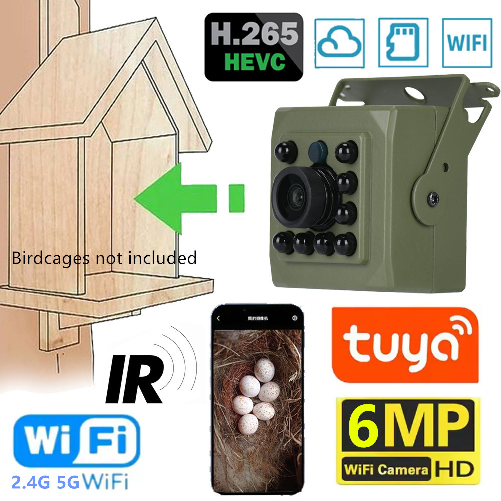 Kamera IP WiFi Mini Tuya 6MP 4 – Home Security Video Systems recenzja i cena