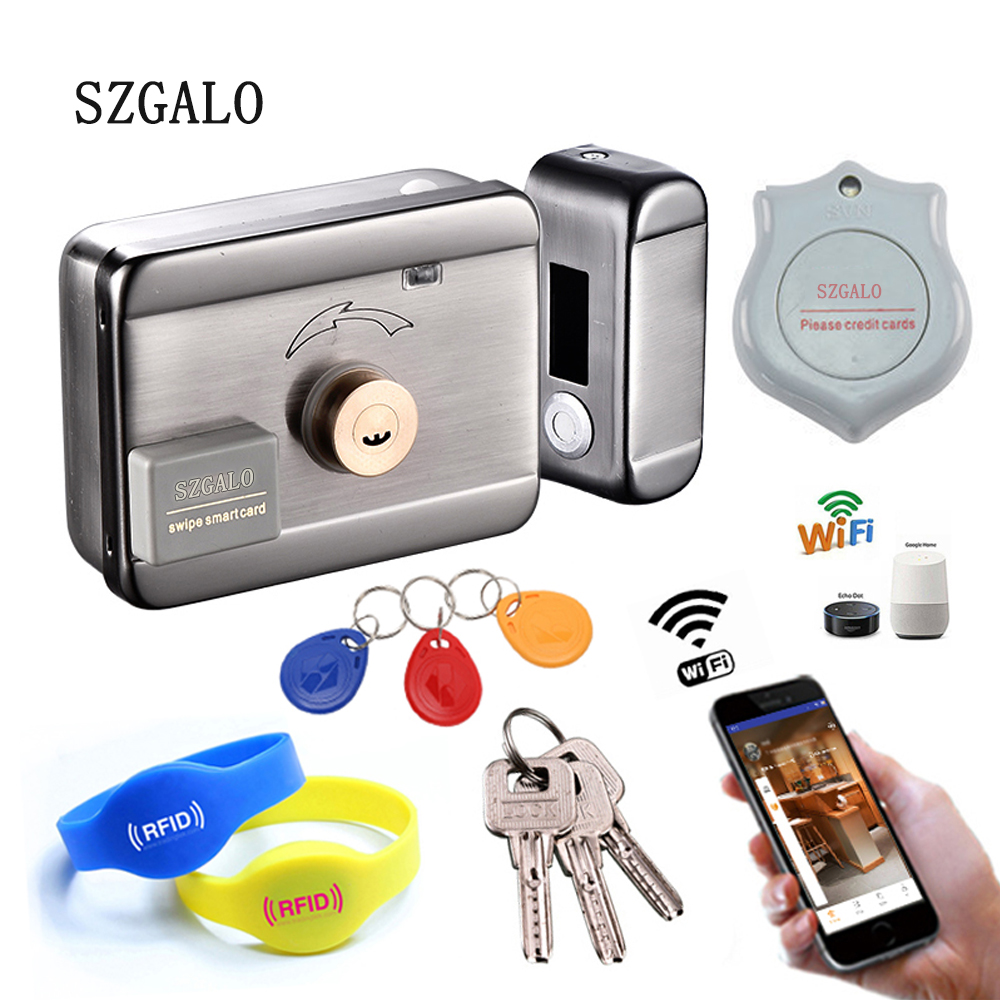 Sterowanie Wi-Fi Zamek elektry – Home Security Ring System recenzja i cena