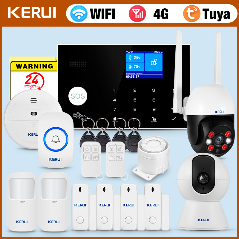 System alarmowy KERUI 4G z dzw – Home Security Ring System recenzja i cena