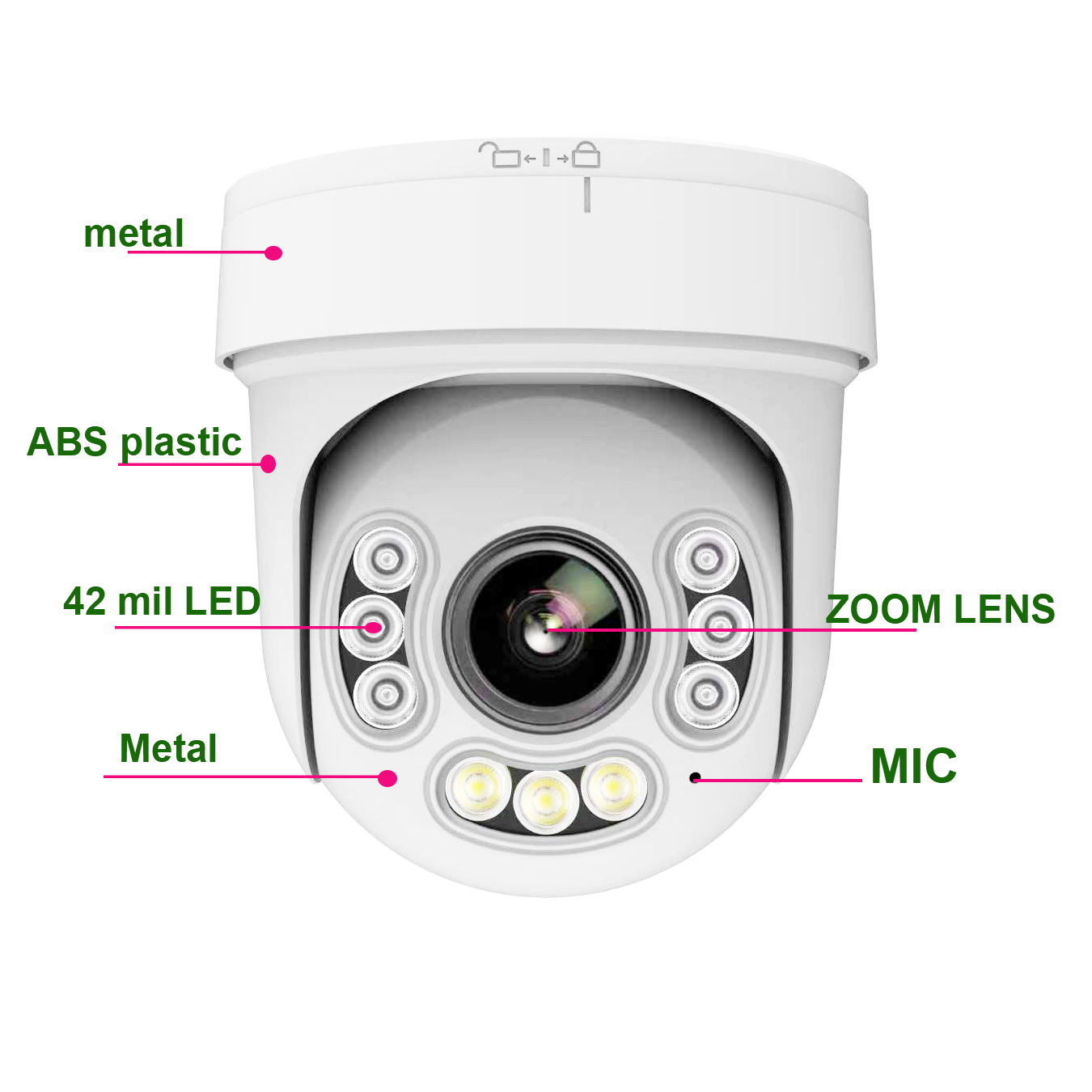 HiEasy 30X ZOOM 4K 8MP 30fps W – Home Security Hikvision recenzja i cena