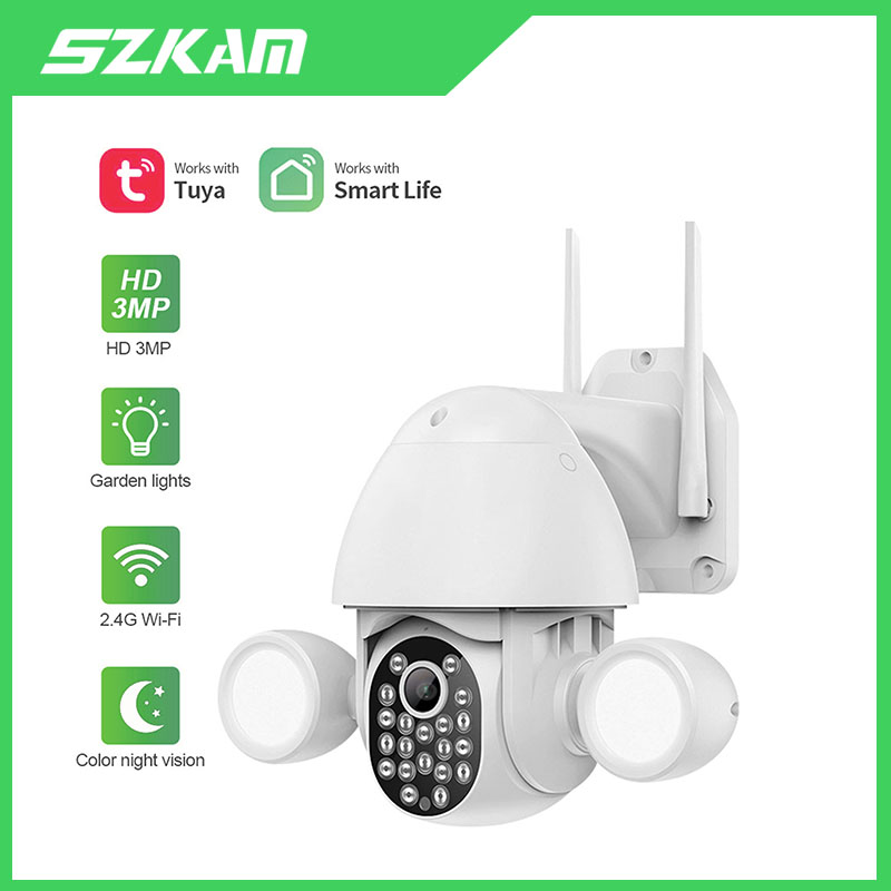 Tuya Smartlife APP inteligentn – Home Security Flood Lights recenzja i cena
