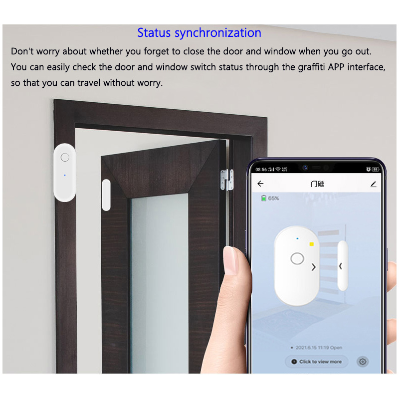 Inteligentny czujnik otwarcia  – Window Alarm Sensor recenzja i cena
