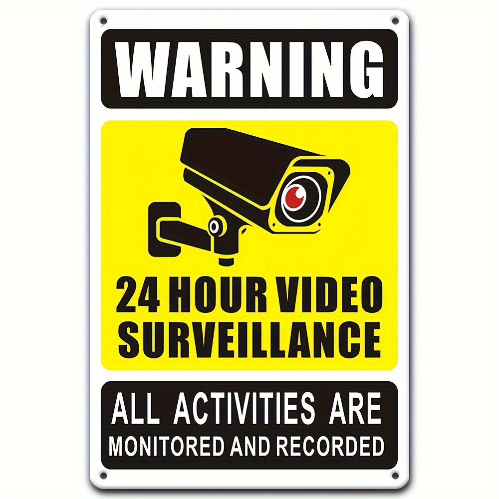 Znak ostrzegawczy: Nadzór wide – Home Security Outdoor Cameras recenzja i cena