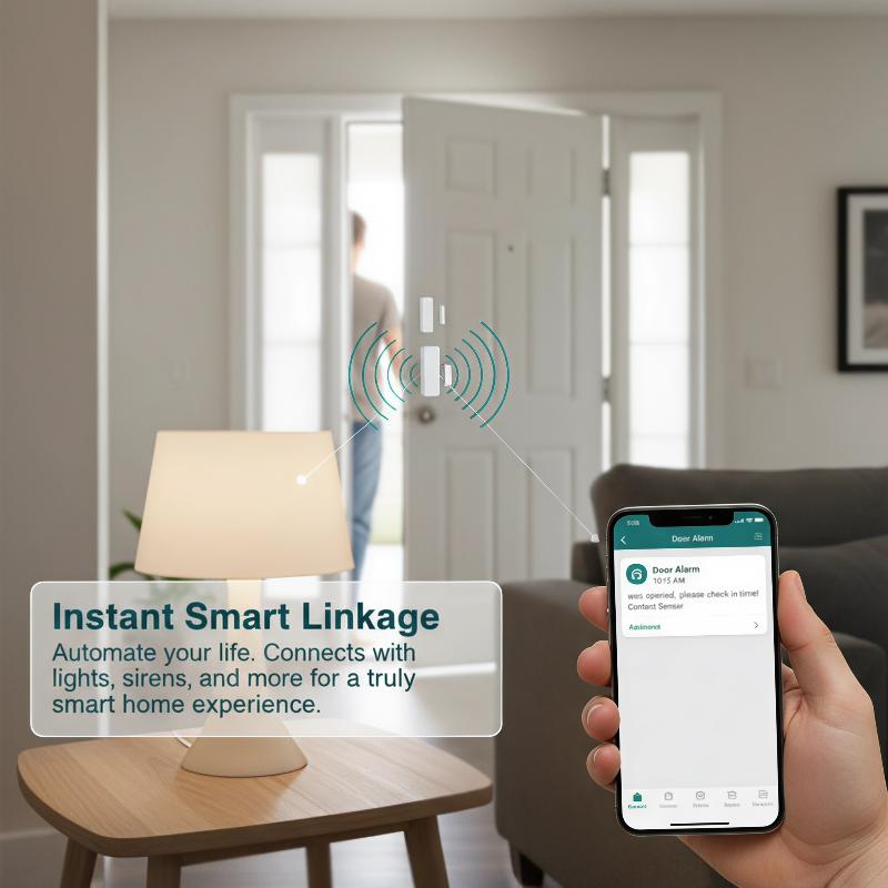 Inteligentny mini czujnik otwa – Window Alarm Sensor recenzja i cena