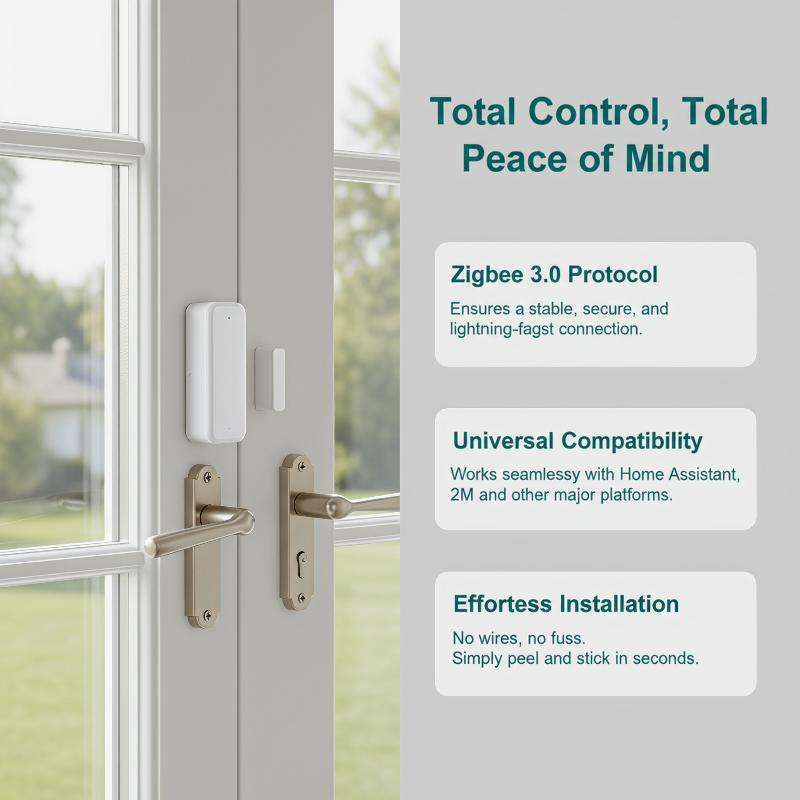 Inteligentny mini czujnik otwa – Window Alarm Sensor recenzja i cena