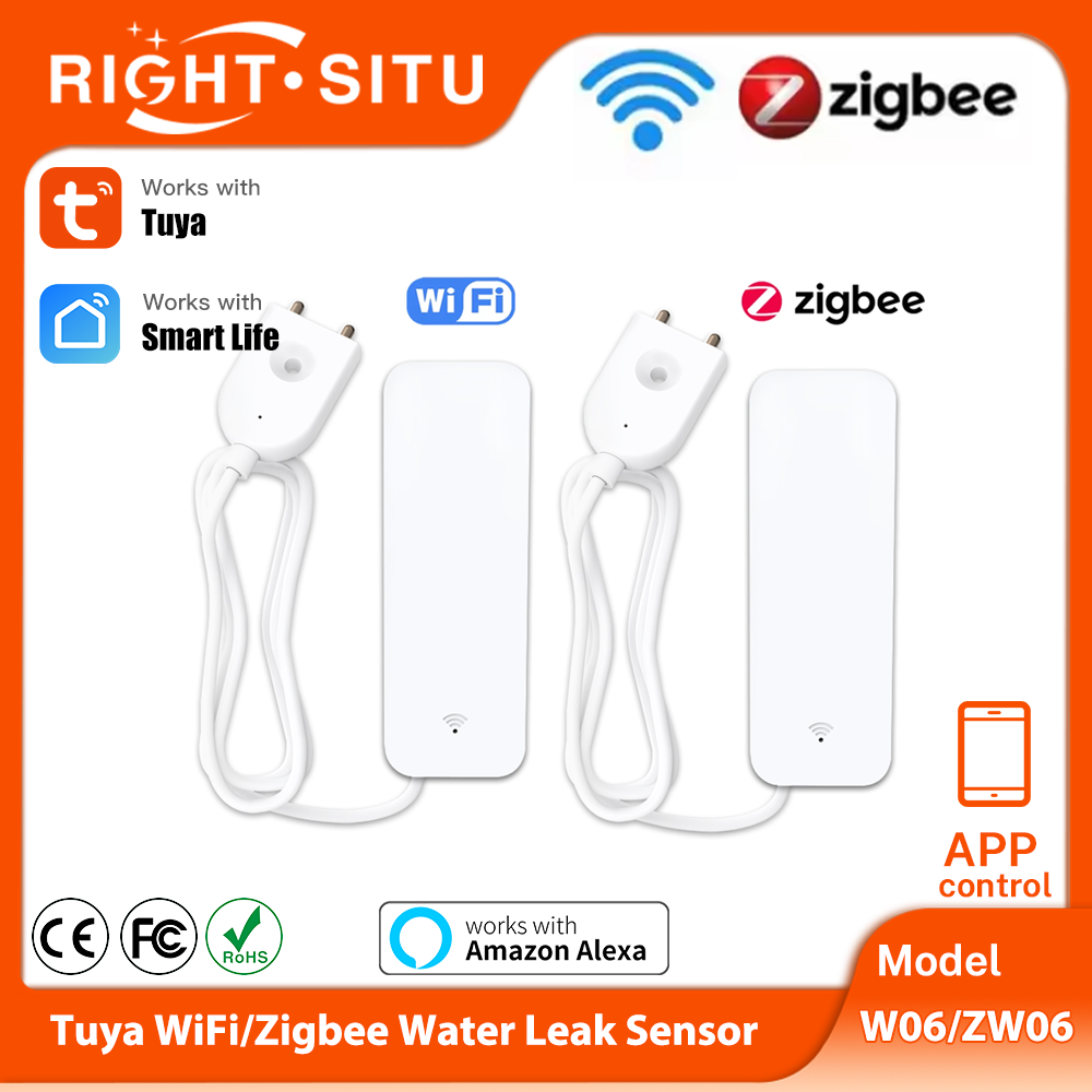 Czujnik zalania Tuya WiFi Zigb – Home Security Gadgets recenzja i cena