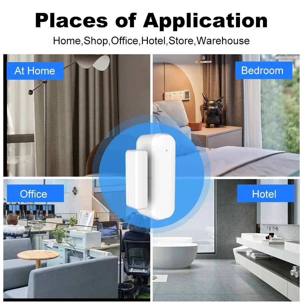 Czujnik otwarcia drzwi/okna Zi – Window Alarm Sensor recenzja i cena