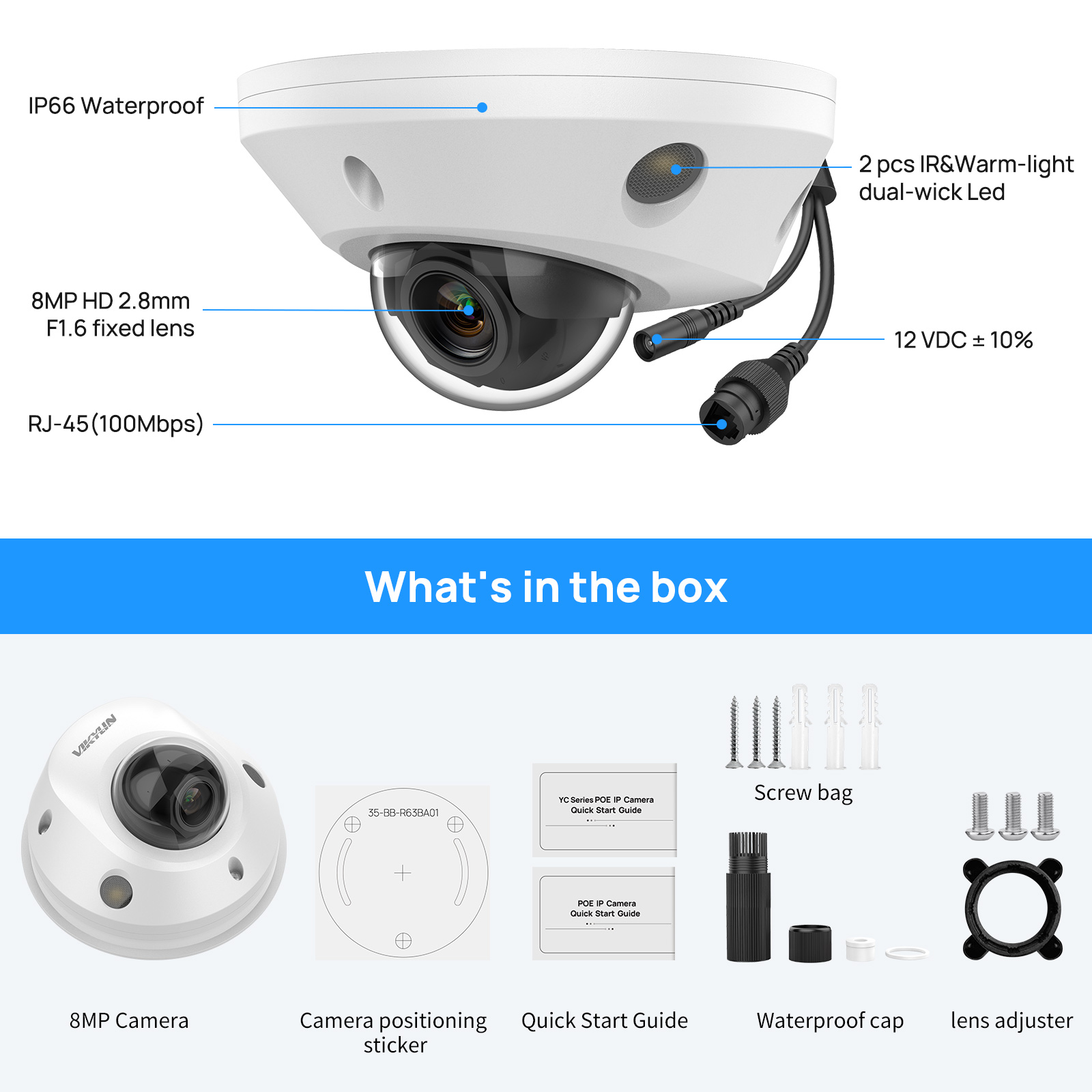 Kamera IP typu rybie oko 4K 8M – Home Security Hikvision recenzja i cena