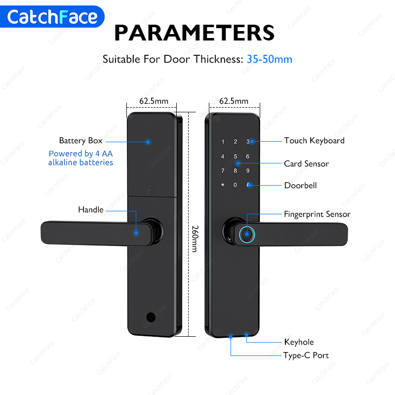 TTLock Inteligentny zamek do d – Home Security Locks For Doors recenzja i cena