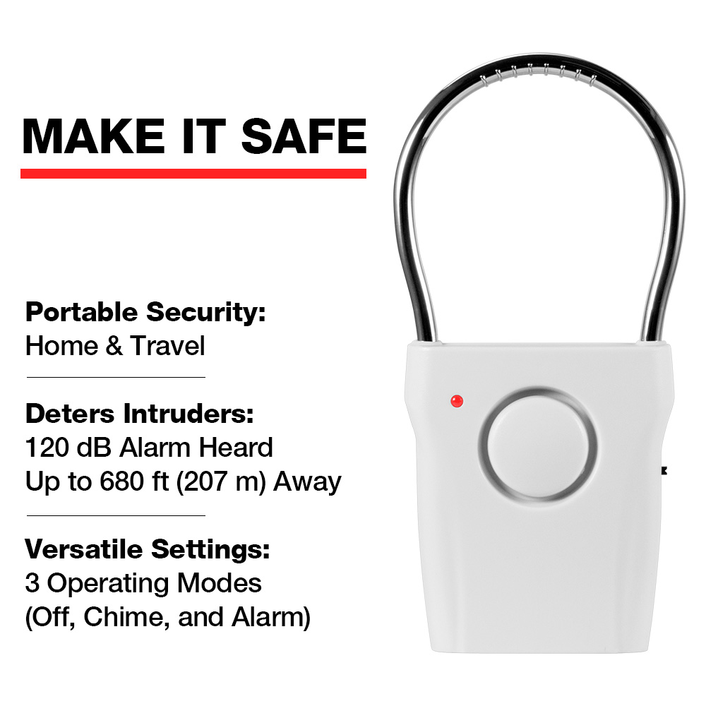 Alarm klamki drzwi 120 dB z re – Window Alarm Sensor recenzja i cena