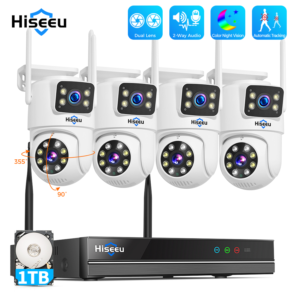 Zestaw systemu monitoringu His – Home Security Kit With Camera recenzja i cena