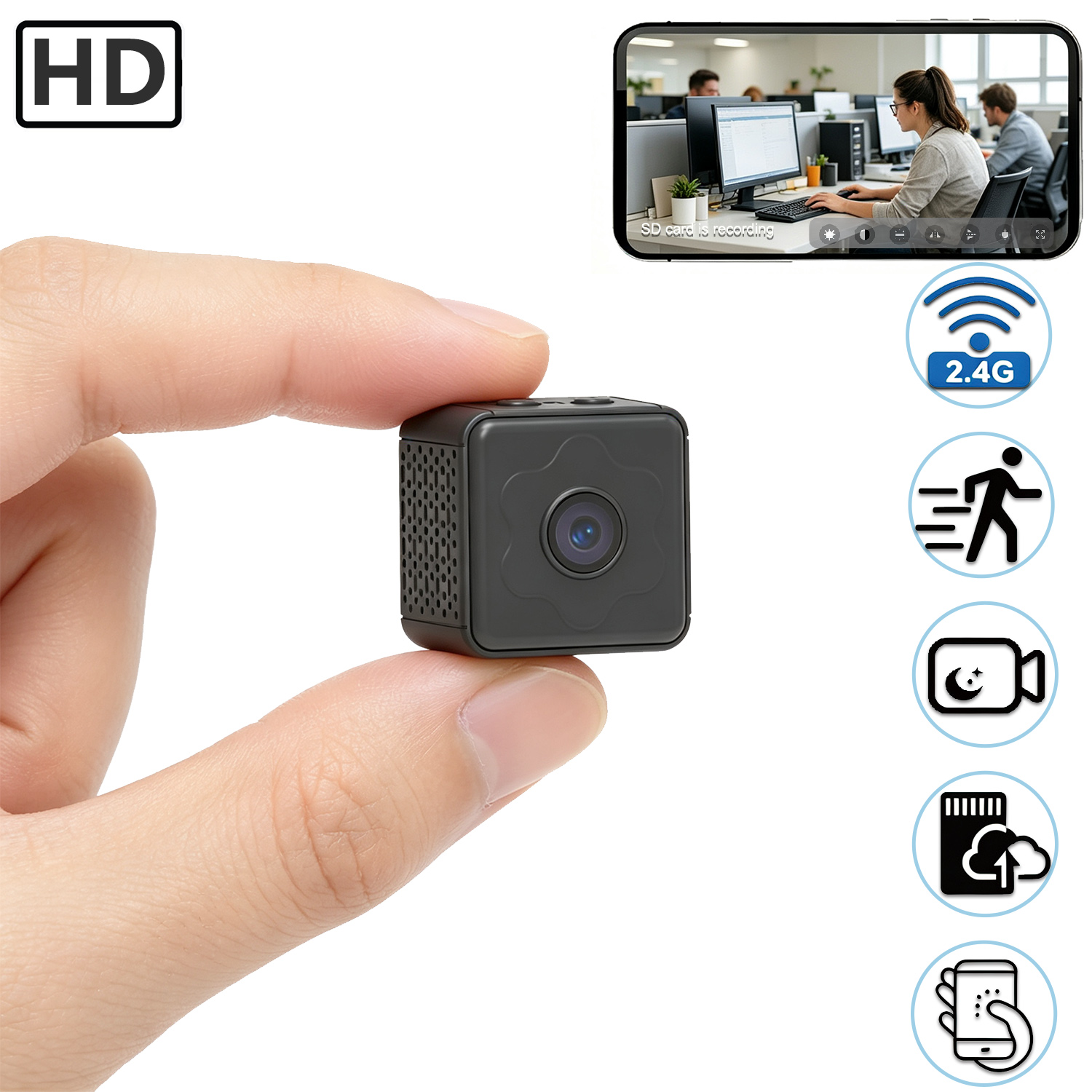 Kompaktowa bezprzewodowa kamer – Home Security Lidar recenzja i cena