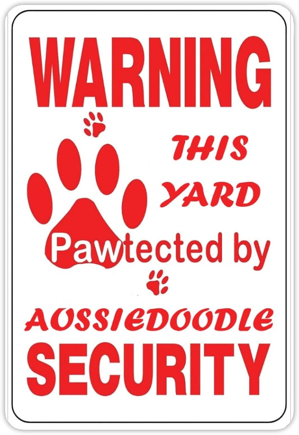 Ostrzeżenie: Ten podwórko jest – Home Security Yard Sign recenzja i cena