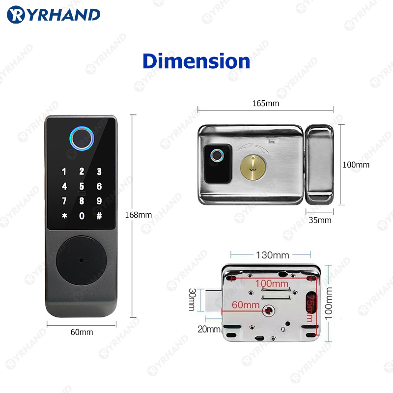 Tuya inteligentny zamek wodood – Home Security Locks For Doors recenzja i cena