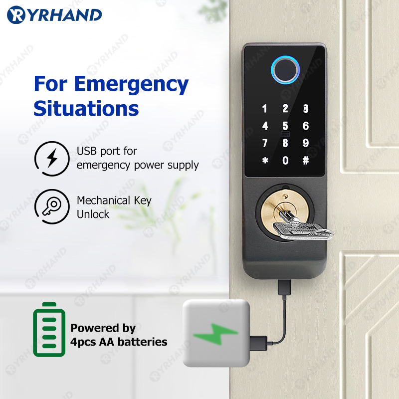 Tuya inteligentny zamek wodood – Home Security Locks For Doors recenzja i cena