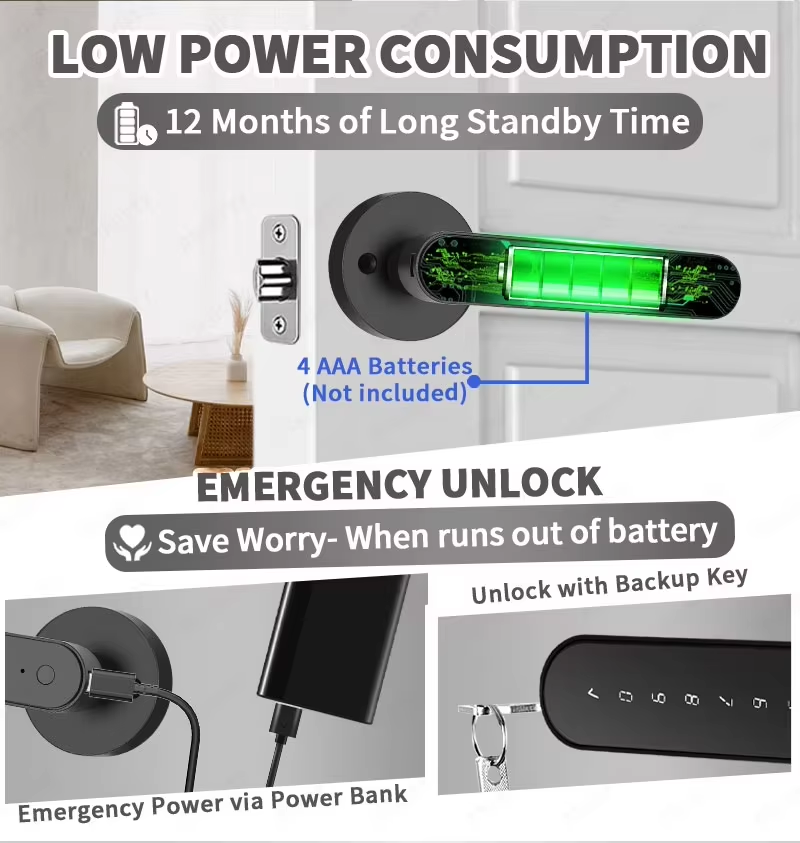 Inteligentny cyfrowy zamek do  – Home Security Locks For Doors recenzja i cena